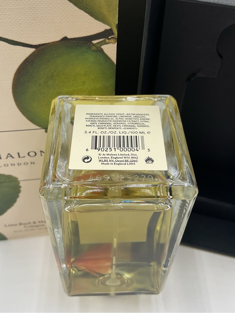 Jo Malone Lime Basil & Mandarin Cologne 3.4oz - Brand New In Box - Picture 11 of 16